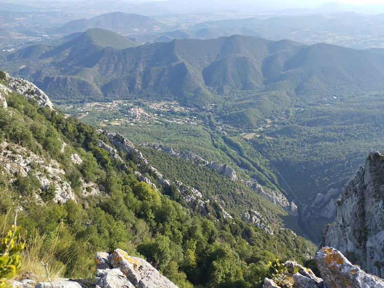 Quirbajou, vue du belvédère du relais télé - 12