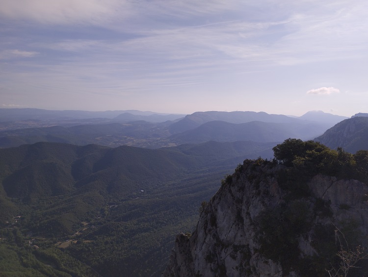 Quirbajou, vue du belvédère du relais télé - 13