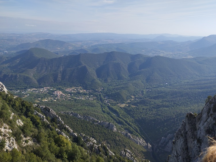 Quirbajou, vue du belvédère du relais télé - 14