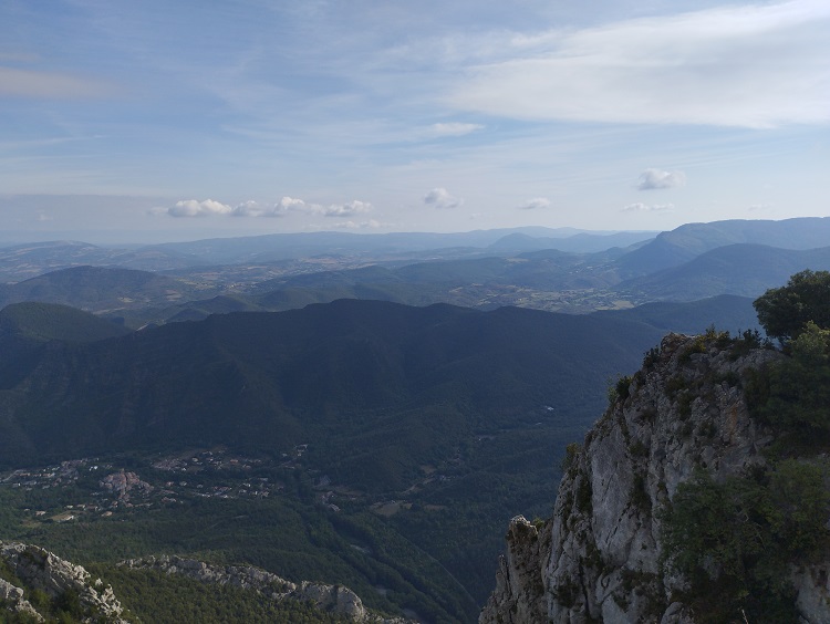 Quirbajou, vue du belvédère du relais télé - 15