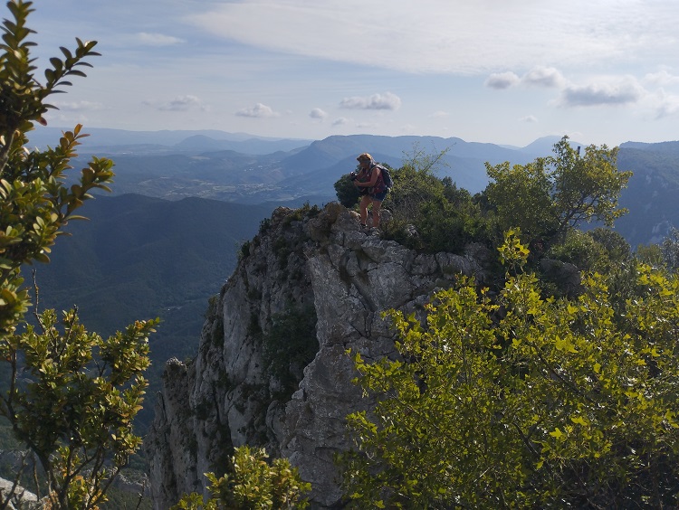 Quirbajou, vue du belvédère du relais télé - 17