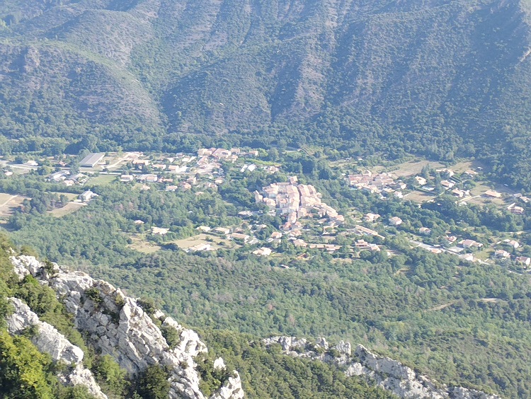 Quirbajou, vue du belvédère du relais télé - 21