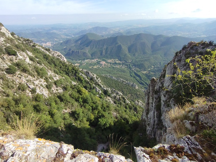 Quirbajou, vue du belvédère du relais télé - 22