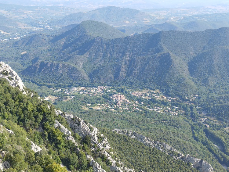 Quirbajou, vue du belvédère du relais télé - 23