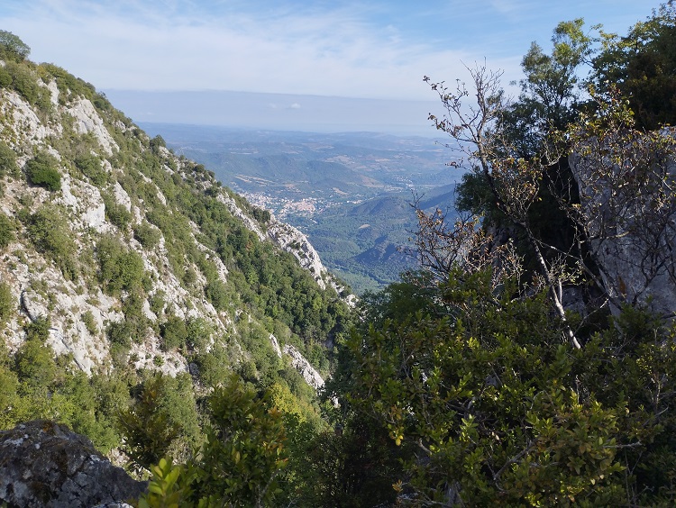 Quirbajou, vue du belvédère du relais télé - 24