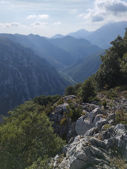 Quirbajou, vue du belvédère du relais télé - 25