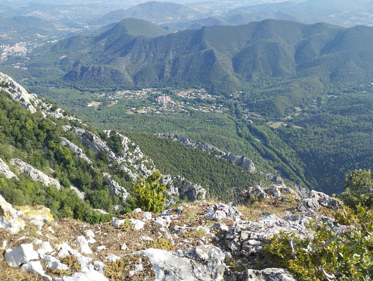 Quirbajou, vue du belvédère du relais télé - 28