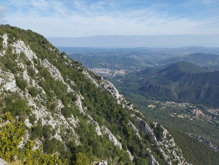 Quirbajou, vue du belvédère du relais télé - 29