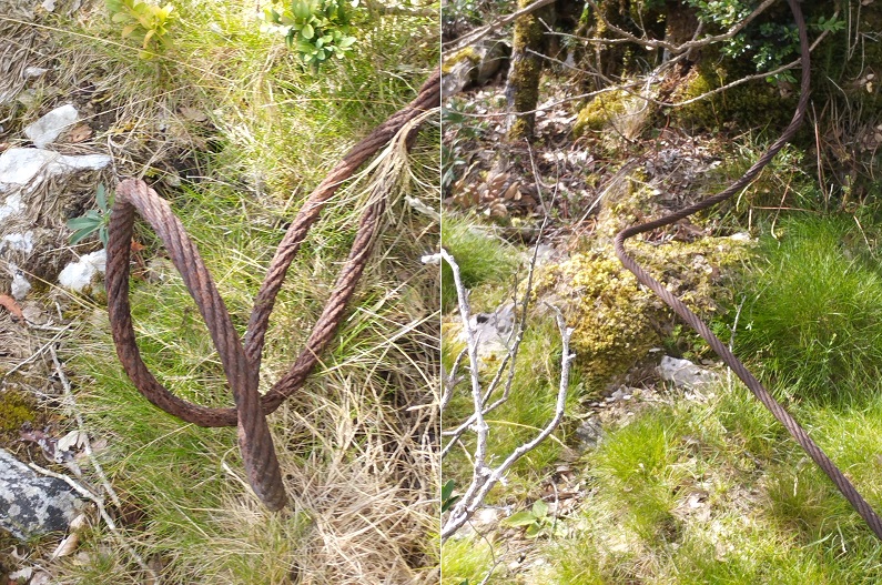 Quirbajou, cable d'exploitation minière ou forestière