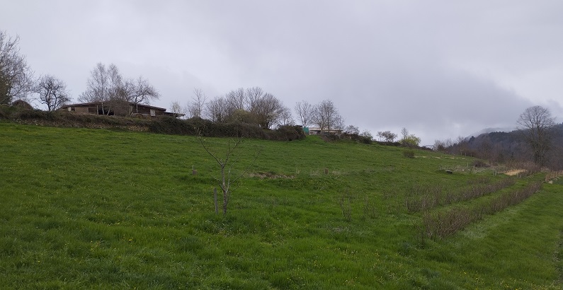 Rodome - hameau de Caillens, vue de Caillens depuis le chemin Vauban 2