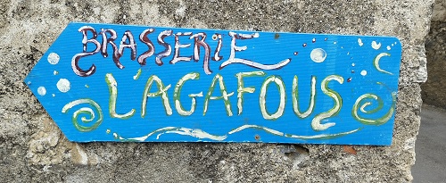 Rodome, Brasserie Lagafouse panneau