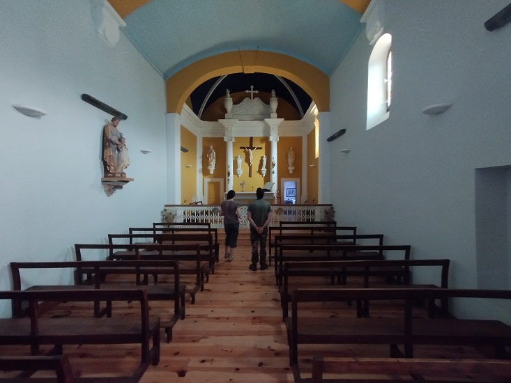 Galinagues, intérieur de l'église