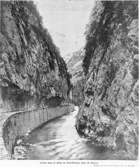 St martin lys - gorges de St georges - L'éclair du 16 Août 1939
