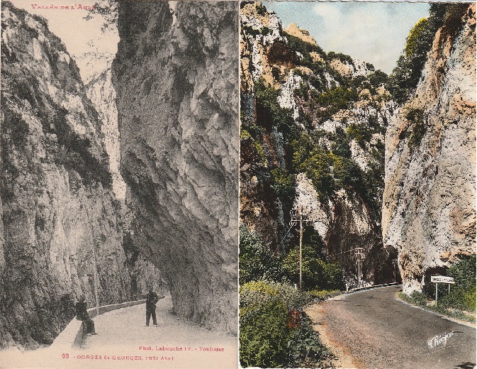 St martin lys - gorges de St georges - cpa 7
