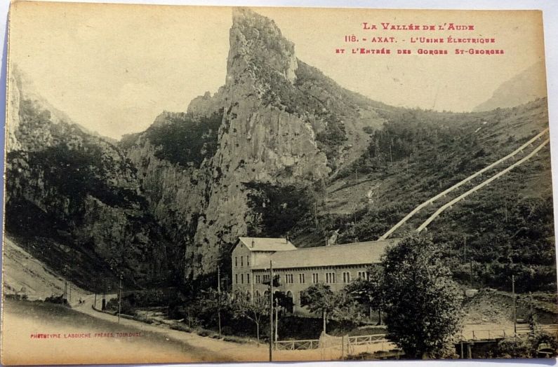 St martin lys - usine de St georges - cpa 3