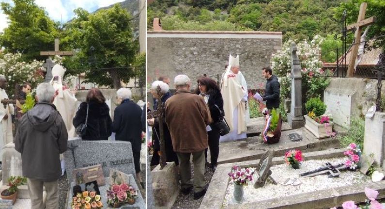 Saint-Martin-Lys, messe du 250° anniversaire bénédiction de la tombe