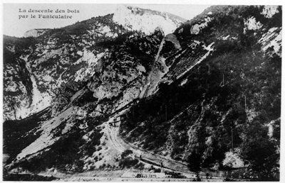 Déscente des bois par le Funiculaire