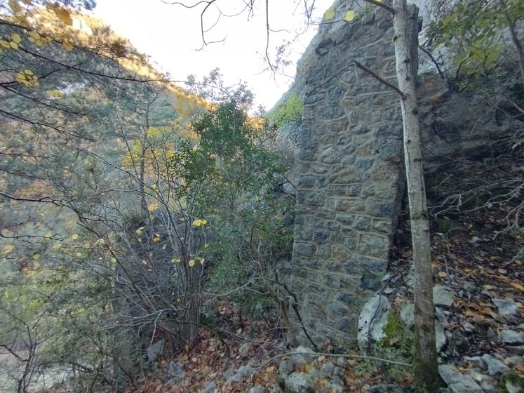 Gorges de St Gorges, troisième pile du premie ouvrage
