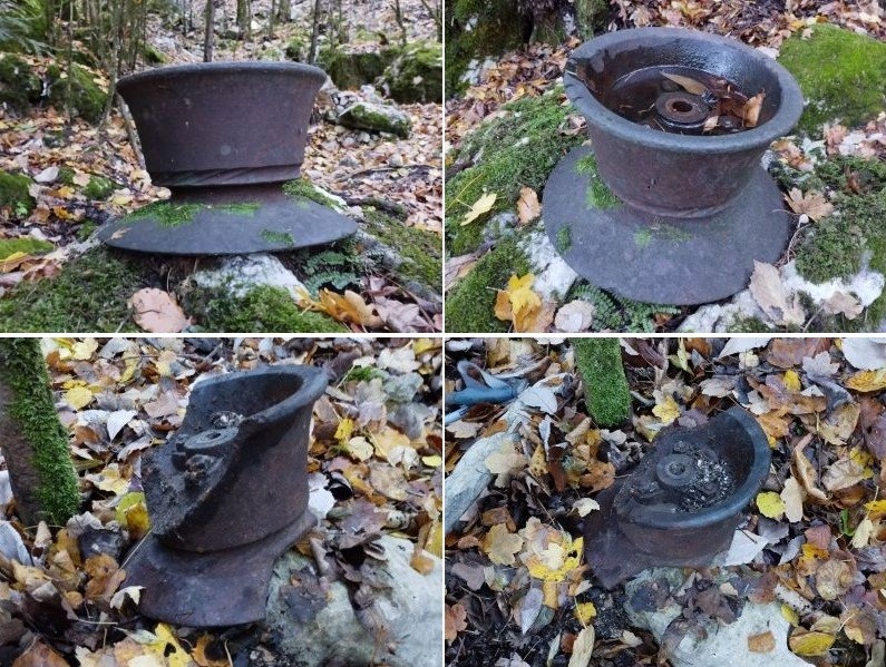 Poulies de l'ancienne tire