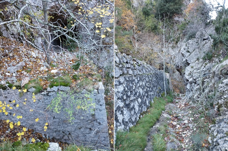 Ponts multiples à l'entrée haute du tunnel de 117 mètres 1