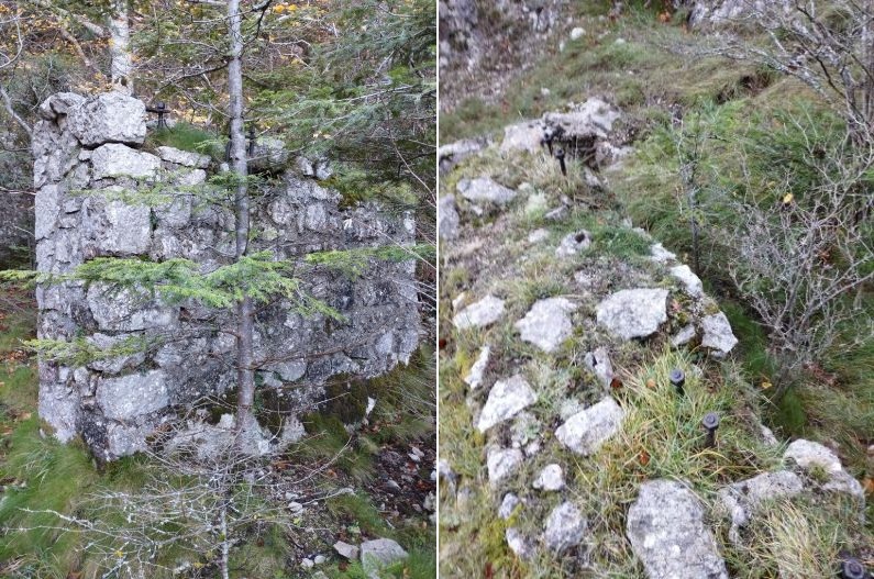Ponts multiples à l'entrée haute du tunnel de 117 mètres 3