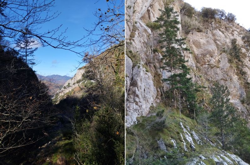 Paysage aux alentours du tunnel
