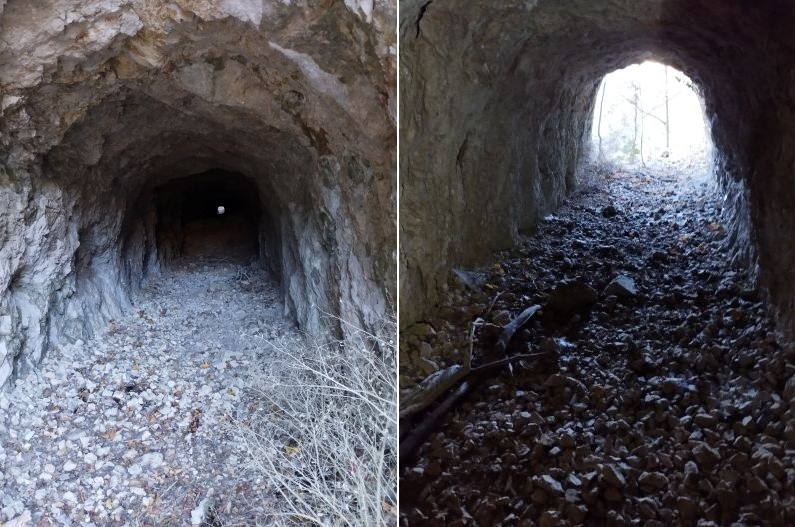 Le grand tunnle de 117 mètres de long 5