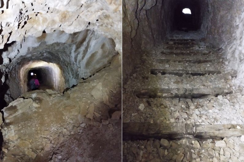 Le grand tunnel de 117 mètres de long 4