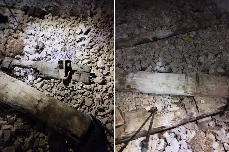 Le grand tunnel de 117 mètres de long 3