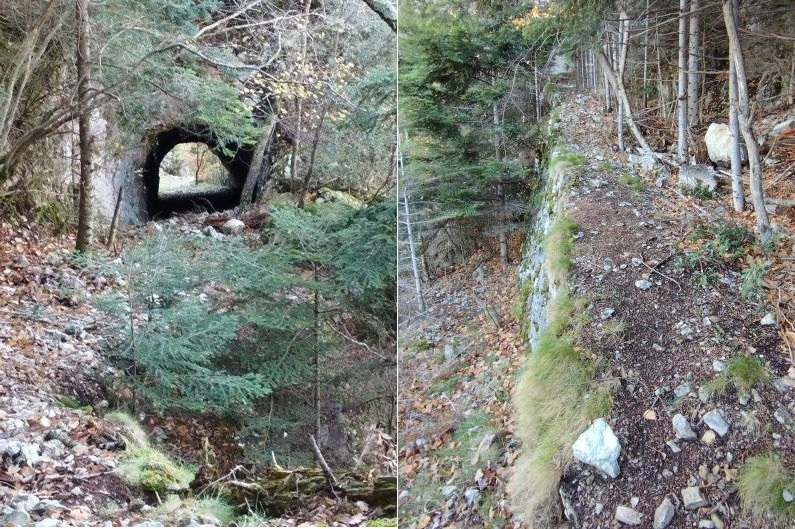 Entrée haute du premier tunnel 2