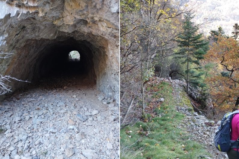 Entrée basse du premier tunnel 3