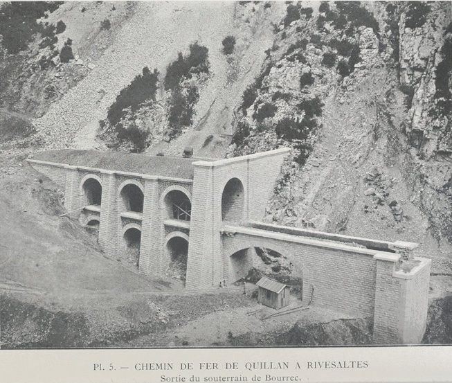 Sortie du tunnel de Bourrec