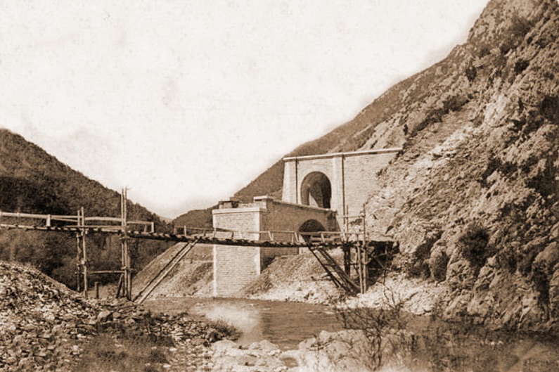 construction du bout du pont du Bourrec 6