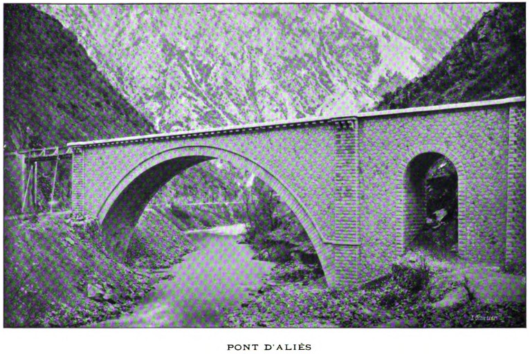 Photo du pont de la Gamasse (dit du pont d'Aliès)