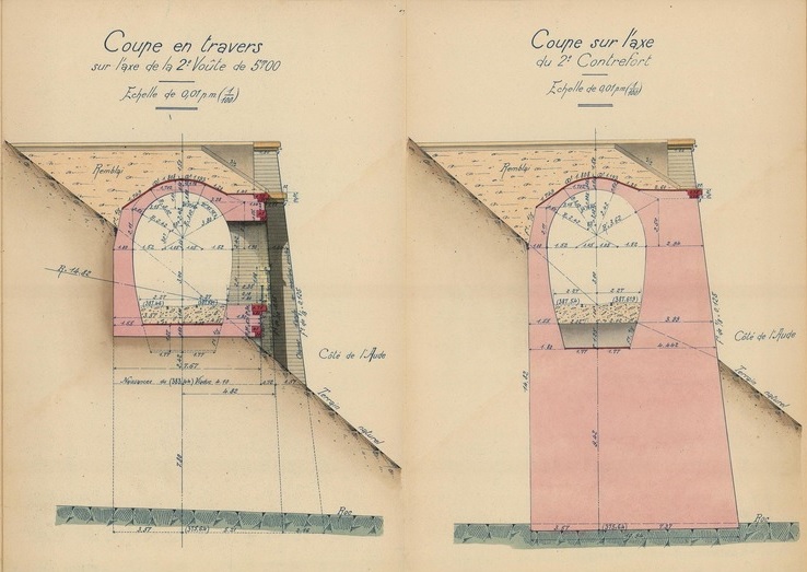 plan de la tête de pont du Bourrec 4