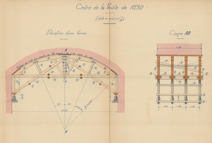 plan de la tête de pont du Bourrec 8
